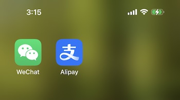 China Digital Wallet Apps AliPay and WeChat Pay