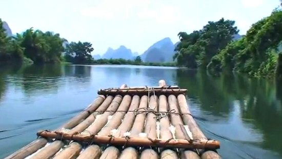 Rafting in the Yulong River