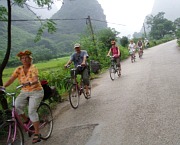 Biking in the Yangshuo countryside