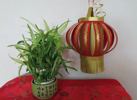 Easy Chinese New Year's Rounded Lanterns to Make with your Kids